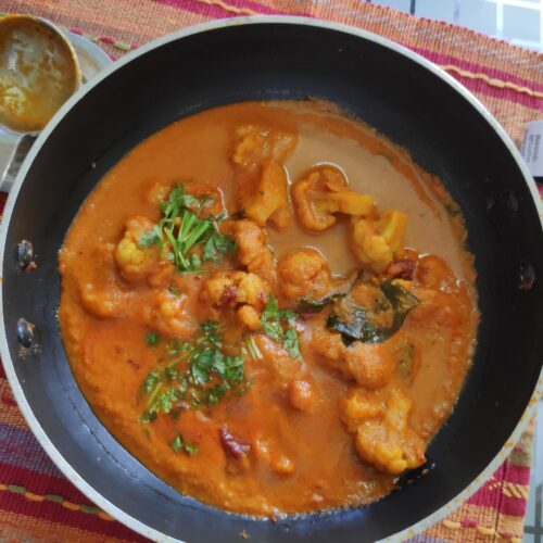 Cauliflower Curry Recipe