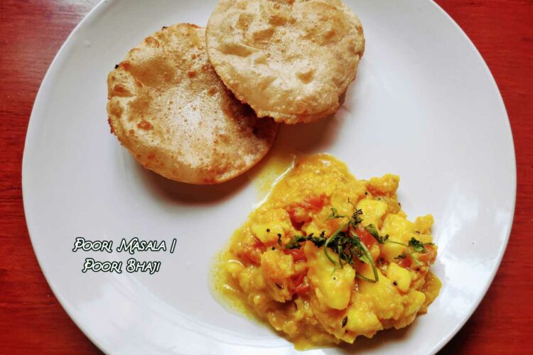 Poori masala / poori Bhaji recipe