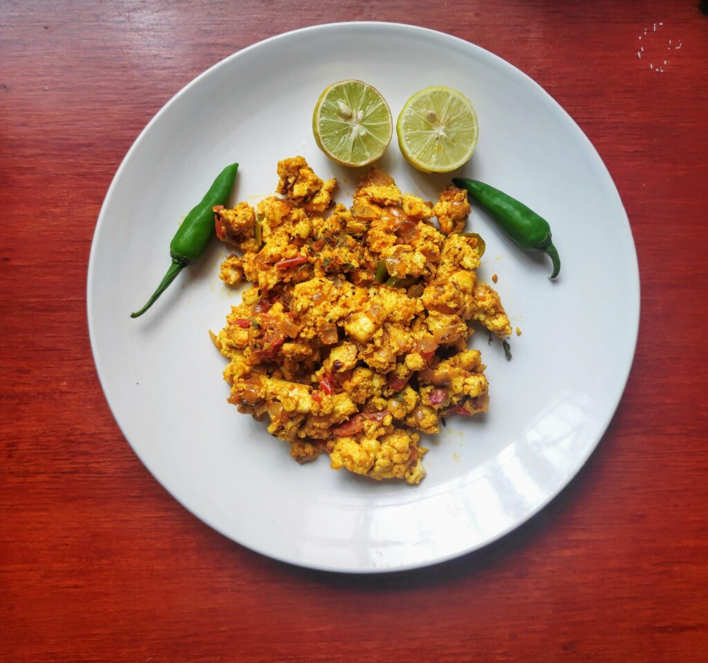 Paneer Bhurji Recipe