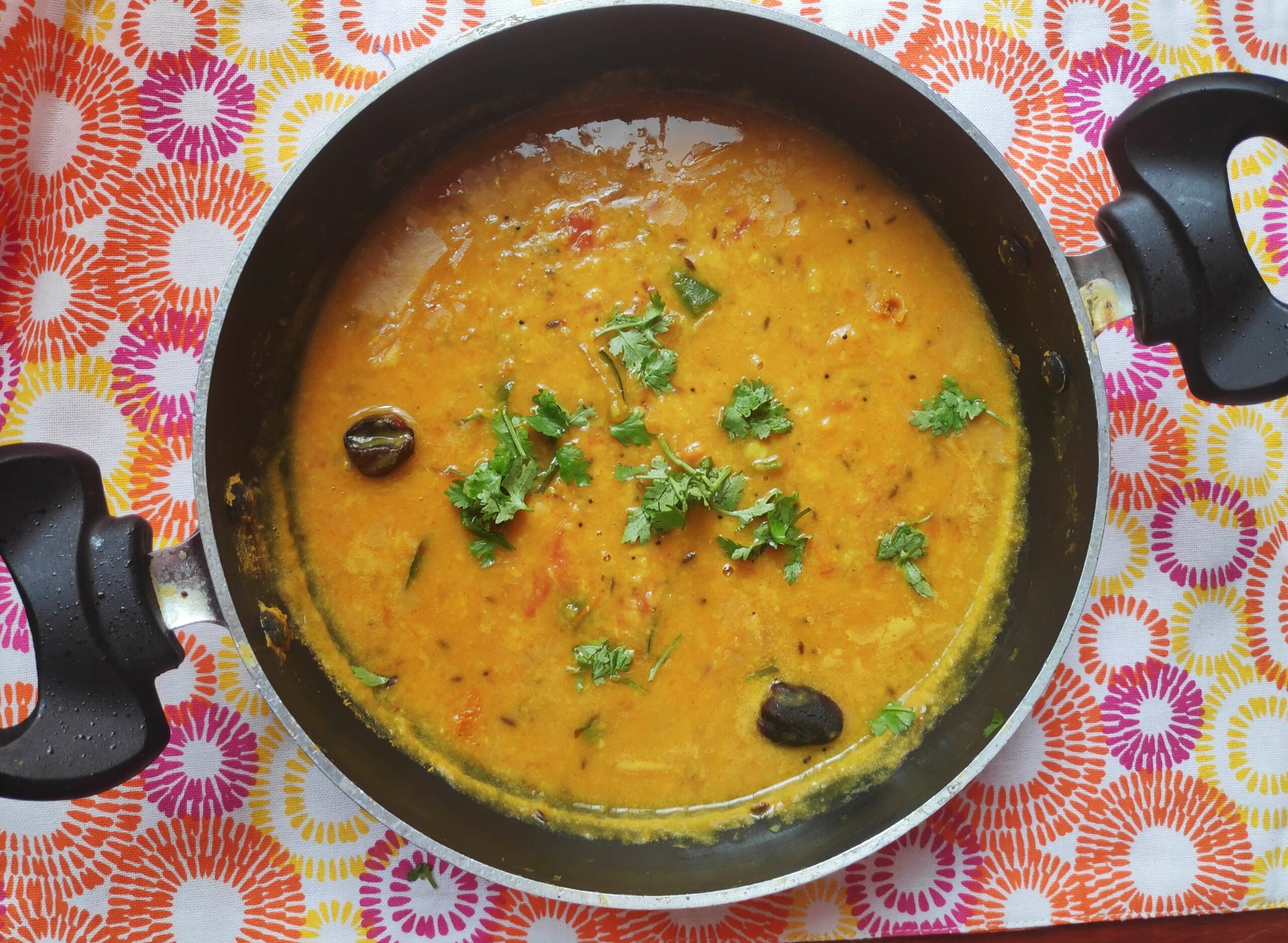 Dhaba style dal fry