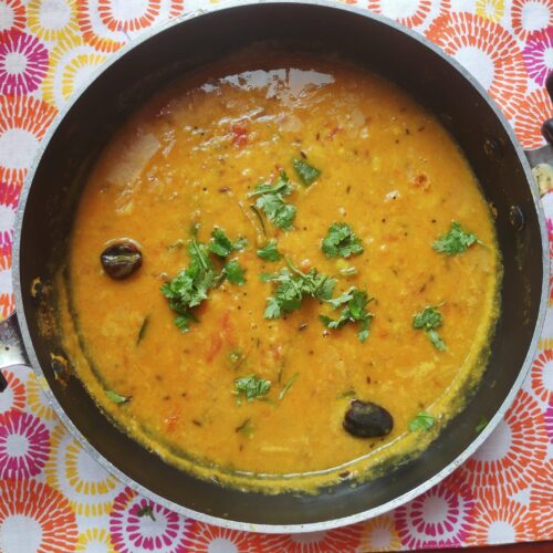 Dhaba style dal fry