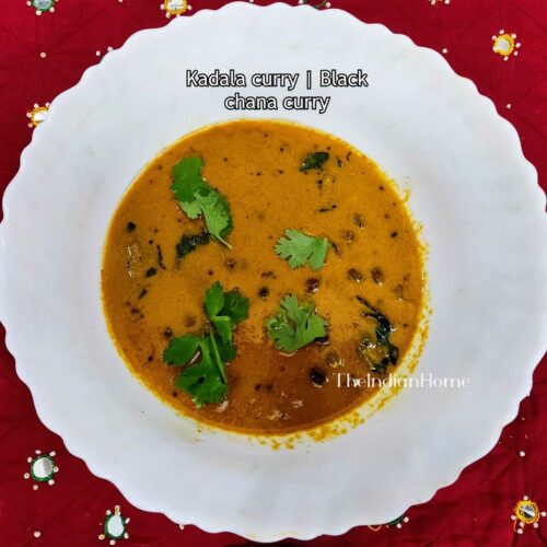 Kadala Curry | Black chana curry