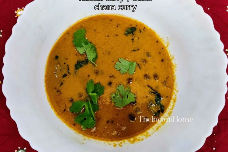 Kadala Curry | Black chana curry