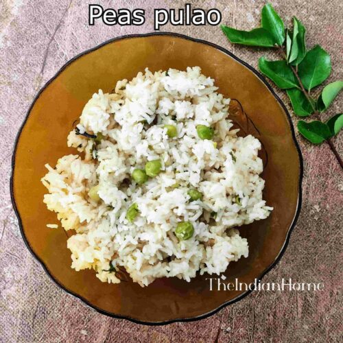 Peas pulao